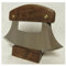 Alaskan Ulu, Inupiat Style with Bear Etched Walnut Handle, 6 by The Ulu Factory