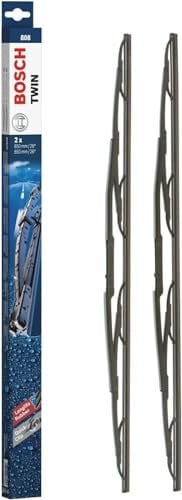 Escobilla limpiaparabrisas Bosch Twin 808, Longitud: 650mm/650mm – 1 juego para el parabrisas (frontal)