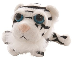 Li'l Peepers 14136 - Suki Gifts Plüschtier weißer Tiger Nero, Circa 12.7 cm