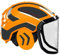 Protos Integral Forest (F39) - Feines Visier Farbe orange/grau