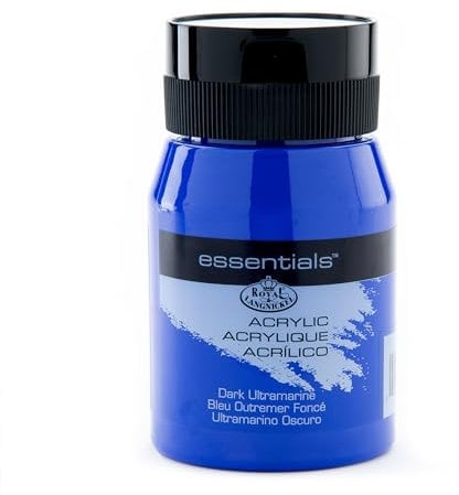 Royal & Langnickel Essentials Peinture Acrylique Bleu outremer foncé 500 ml