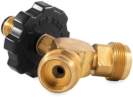 Camco 59893 Propane y Adaptateur avec Volant Manuel