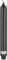 Fink [DL] Candle, metallic Stabkerze, Paraffin, schwarz, L. 8 cm, B. 8 cm, H. 25 cm, D. 3 cm