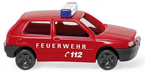 Wiking Modellauto VW Golf III (Spur N, 1:160) - Modell - Rot - Alle Teile zum Zusammenbau des Modells - Erwachsener - Fahrzeuge - 1 Spieler - Mechanisch - Kunststoff - 90 mm
