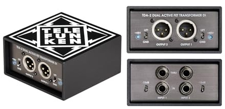 TELEFUNKEN Elektroakustik TDA-2 Dual Active Direct Box