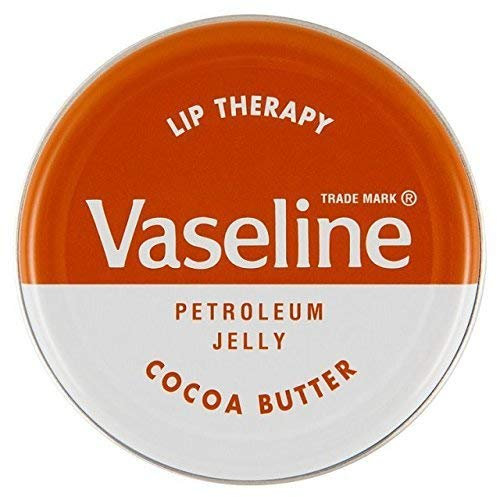 Vaseline Terapia de labios con manteca de cacao y gelatina de petróleo, tamaño de bolsillo, 20 g