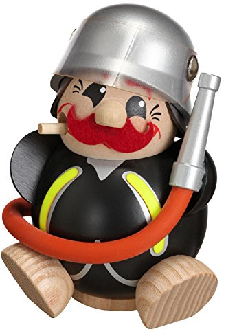 Räuchermann Feuerwehrmann 12cm