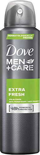 Dove Men + Care Deo Spray Extra Fresh anti-traspirante LOT DE 6