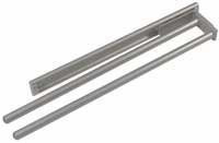 Fitmykitchen Porte-Serviettes Coulissant à 2 Bras 450 mm
