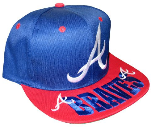 Snapback Cap Drew Pearson Vintage NOS Atlanta Braves, mehrfarbig