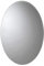 Croydex WC101569 Schrank, Aluminium, oval, 1-türig, 53,5 x 78,5 cm