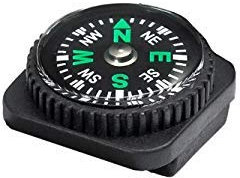 KHS Kompass | Erweiterung für KHS Natobänder mit 20mm oder 22mm Breite (Hinweis: das Band ist Nicht im Lieferumfang enthalten), KHS.KPB | Farbe: schwarz