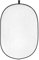 Bresser f000214 TR-4 Réflecteur Pliable pour éclairage Doux 120 x 180 cm Blanc/Translucide