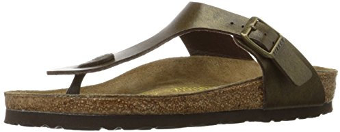 Birkenstock GIzeh Zehensandalen für Damen, Goldbraun, 36 M EU / 5-5.5 B(M) US, Goldbraun, 5-5.5