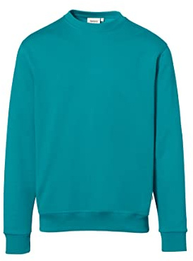 HAKRO Sweatshirt „Premium“ - 471 - smaragd - Größe: XS