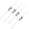 sourcing map 10STK 250V 5A Durchgangsloch 3,6 x 10mm Schnell Wirkende Axiale Glas Sicherung