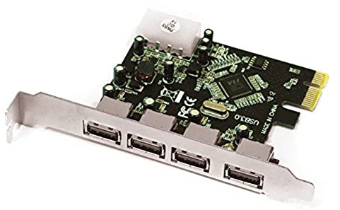 Approx APPPCIE4P-Scheda Controller PCIE, USB 3,0, 4 Porte
