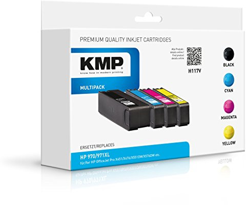 KMP Multipack für HP OfficeJet Pro X451/X476, H117V
