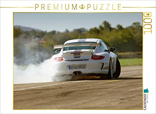 CALVENDO Puzzle EIN Motiv aus dem Kalender Porsche GT3RS 4,0 1000 Teile Puzzle quer | 1000 Teile Lege-Größe 64 x 48 cm Foto-Puzzle für glückliche Stunden