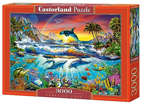 Castorland C-300396-2 - Paradise Cove, Puzzle 3000 teilig