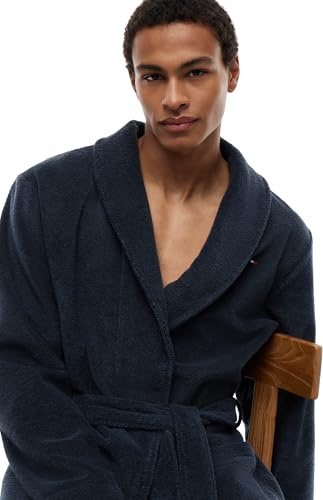 Tommy Hilfiger Herren Bademantel Baumwolle