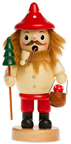 Sikora RM-B Räuchermännchen aus Holz Verschiedene Motive, Größe:Höhe ca. 16 cm, Farbe/Modell:B07 braun - Wichtel