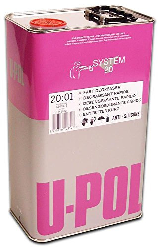 UPol System 20 Panel Wipe & Degreaser Fast 5 Litres