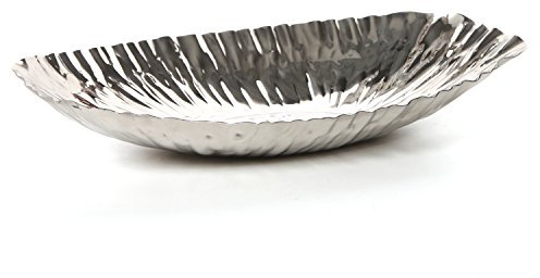 Hosley® Finition argent Décor Plateau – 34,5 cm L. Idéal pour décorer avec Orbs, Pot-pourri, vase, Bougie votive Gardens, aromathérapie