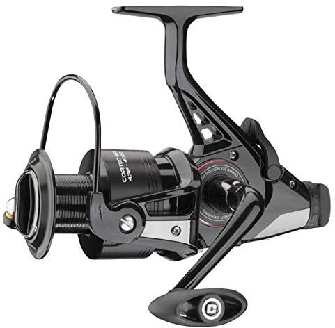 Cormoran Rolle Cortec BR 4 PIF 2500 Freilaufrolle 3BB 210m/0.25 mm, Schwarz/ Silber, 19-03250