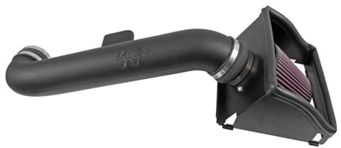 K&N Cold Air Intake Kit: High Performance, Increase Horsepower: Compatible with 2015-2020 Ford F150, 5.0L V8,63-2591