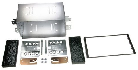 Radioblende 2-DIN Kia Carens 2006 -> 2010 schwarz