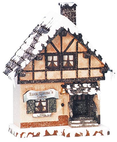 Hubrig Winterhaus Tante Emma Laden Erzgebirge