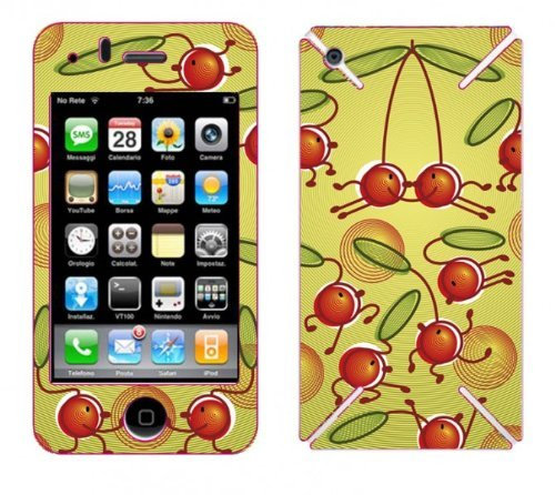 Bodino 70033 Cherry Hop Super Skin für Apple iPhone 3G/3GS