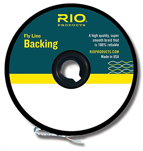 RIO PRODUCTS Herren Accessories Fliegenschnur-Rückseite, Dacron, 13,6 kg, 91 m, Orange/Abendrot im Zickzackmuster (Sunset Chevron), 30LB-100YD