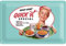 signs-unique Cartel de Chapa Retro Kellogg's Quick K Menu – Idea de Regalo para la Cocina, metálico, Diseño Vintage para decoración Pared, 20x30x0.2 cm
