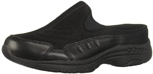 Easy Spirit Traveltime Women's Slip On, 7.5 2A(N) US, Black