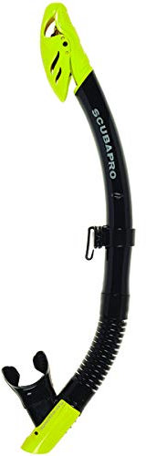 Scubapro Spectra Dry - Trockenschnorchel mit Ventil (New Edition) (Farbe: Gelb/Schwarz)