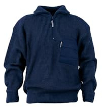 Terratrend Job 4802-s-6400 Größe Klein Herren Troyer – Anthrazit – P, blau, 4802-M-7400