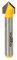 Yonico 14991q - V Groove Router Bit, Angle: 90 Deg., Diameter: 1/2 - 1/4 Shank