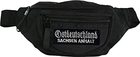 Bauchtasche Ostdeutschland Sachsen Anhalt mit wechselbaren Patch