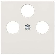 Siemens Indus.Sector Delta i-system Abdeckplat. 5TG2548-2 TV/RF/SAT 3-Loch DELTA i-system Einsatz/Abdeckung für Kommunikationstechnik 4001869368160