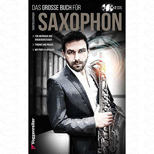 Das grosse Buch fuer Saxophon - arrangiert für Saxophon - mit 2 CD´s [Noten/Sheetmusic] Komponist : SKRINGER THORSTEN
