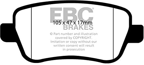 EBC Brakes DP1910 Blackstuff Brake Pads