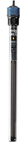 Amtra Klima Evo 300 - Riscaldatore automatico per acquari fino a 300 litri, regolabile da 18 a 34 gradi, provetta in quarzo infrangibile, con ventose, potenza 300W