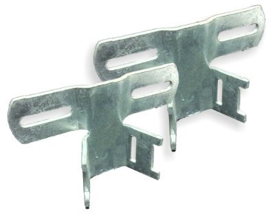 1 Paar (2 Stück) Schellen Bandschellen Rohrschellen feuerverzinkt 70mm Steg