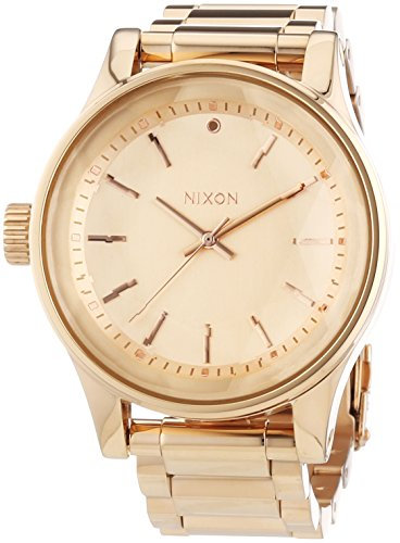 Nixon Damen-Armbanduhr Facet All Rose Gold Analog Quarz Edelstahl A384897-00