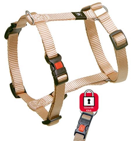 Karlie Art Sportiv Plus Geschirr L: 90 - 120 cm B: 25 mm XL beige