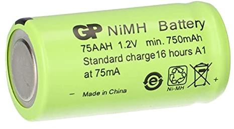 GP Akku GP75AAH 2/3AA NiMH-Akku ohne Lötfahne