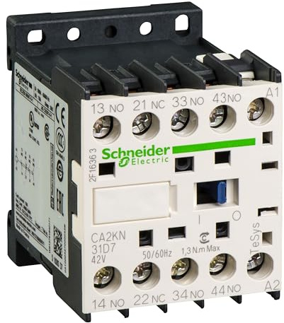 Schneider Electric TeSyS CA Steuerrelais, / 110A 0.05 kW 3 Schließer, 1 Öffner, 42V ac / 10A, 58 mm x 45mm