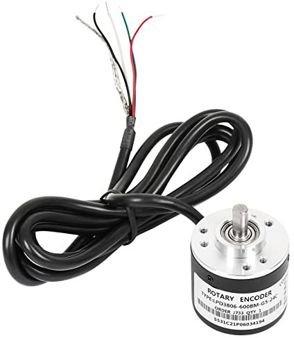 WISAMIC 600p/r Inkrementaler Drehgeber Incremental Rotary Encoder Dc5-24v weit Eingangsspannungsbereich 6mm Achse